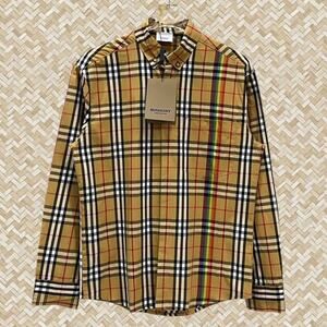 Burberry Men's Brown Long Sleeve Shirt